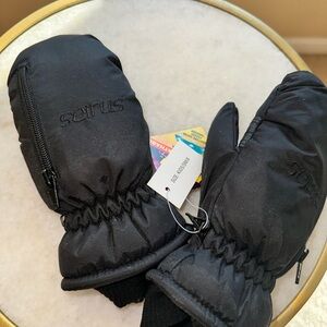 Seirus Dry Hand Waterproof Breathable Kids Black Glove Insert - Small 8